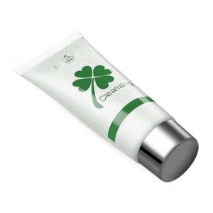 Natural Aloe vera Vitamin C Milk whitening skin Acne face wash massage pore cleaning Facial foam Cleanser