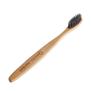 Natural Biodegradable Bamboo Toothbrush Disposable Hotel Toothbrush