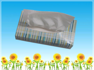 OEM custom printed box facial tissue