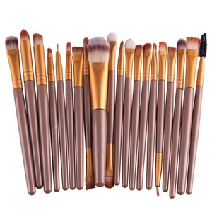 Professional 20 pcs set Makeup Brush Set tools Cosmetic Toiletry Kit Make Up Brush Set Soft Synthetic Hair