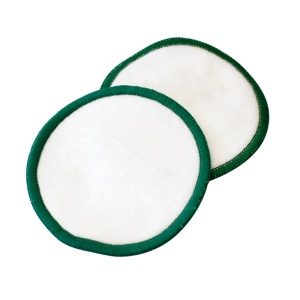 Reusable Washable Round Bamboo Cotton Cloth Facial Makeup Remover Puff Pads with Mesh Bag Clean Facial Skin Care