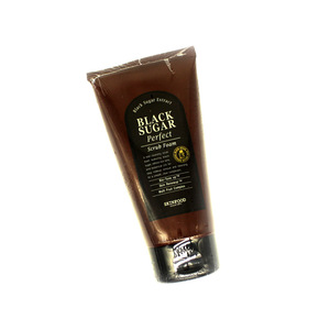 Skinfood Black Sugar Perfect Scrub Foam 180g Cleanse Exfoliate Refine Moisturize