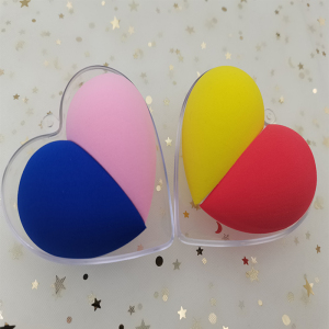 Soft Fashion beauty sponge private label makeup sponges with makeup blender packaging