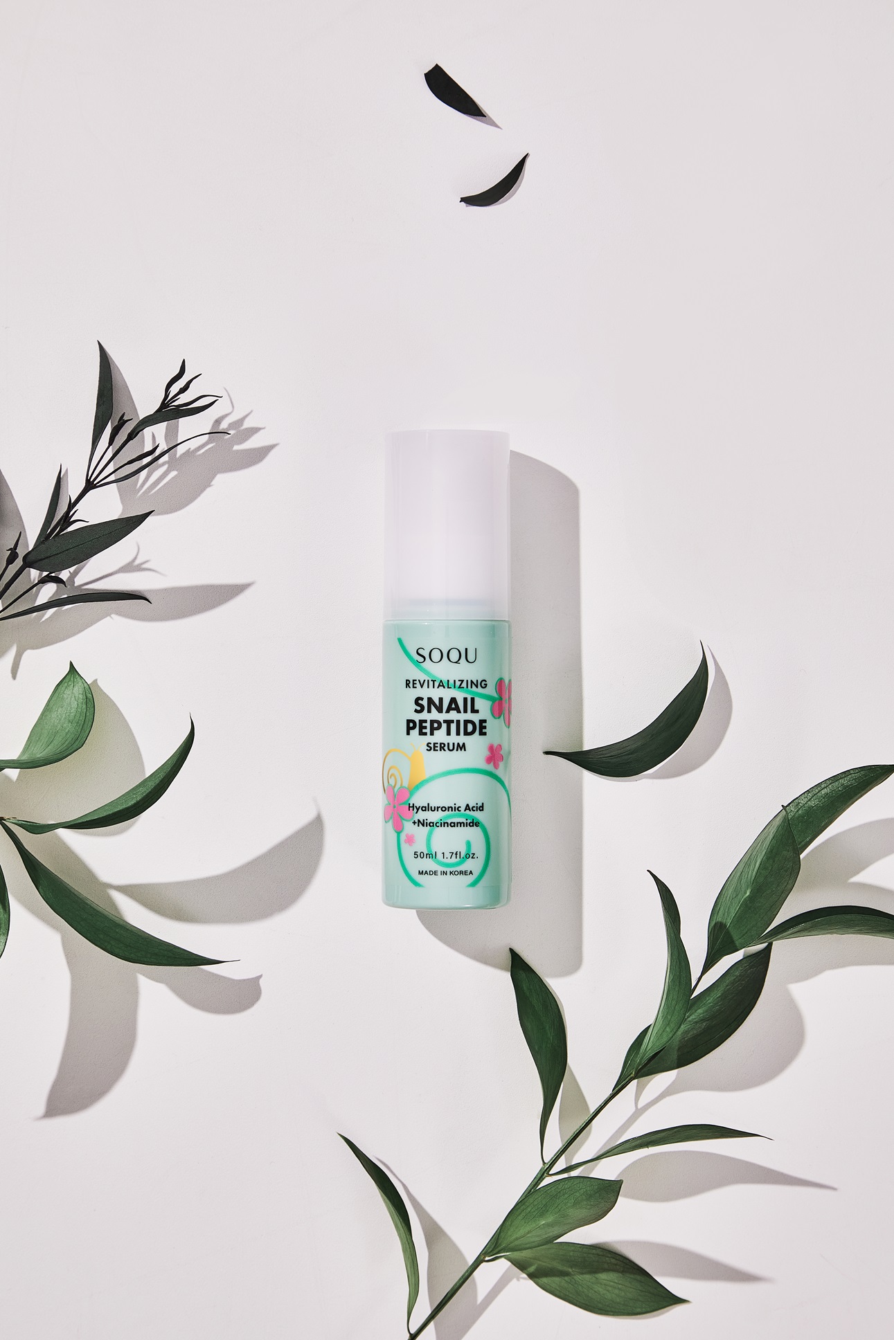 SOQU REVITALIZING SNAIL PEPTIDE Lines(Cream, Serum, Toner, Mask, Essence, Eye Cream, Cleanser)