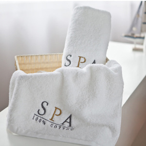 Summer white hotel bath towel china supply