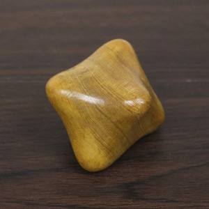 Supply wholesale incense wood hexagonal massage wooden hand massager ball