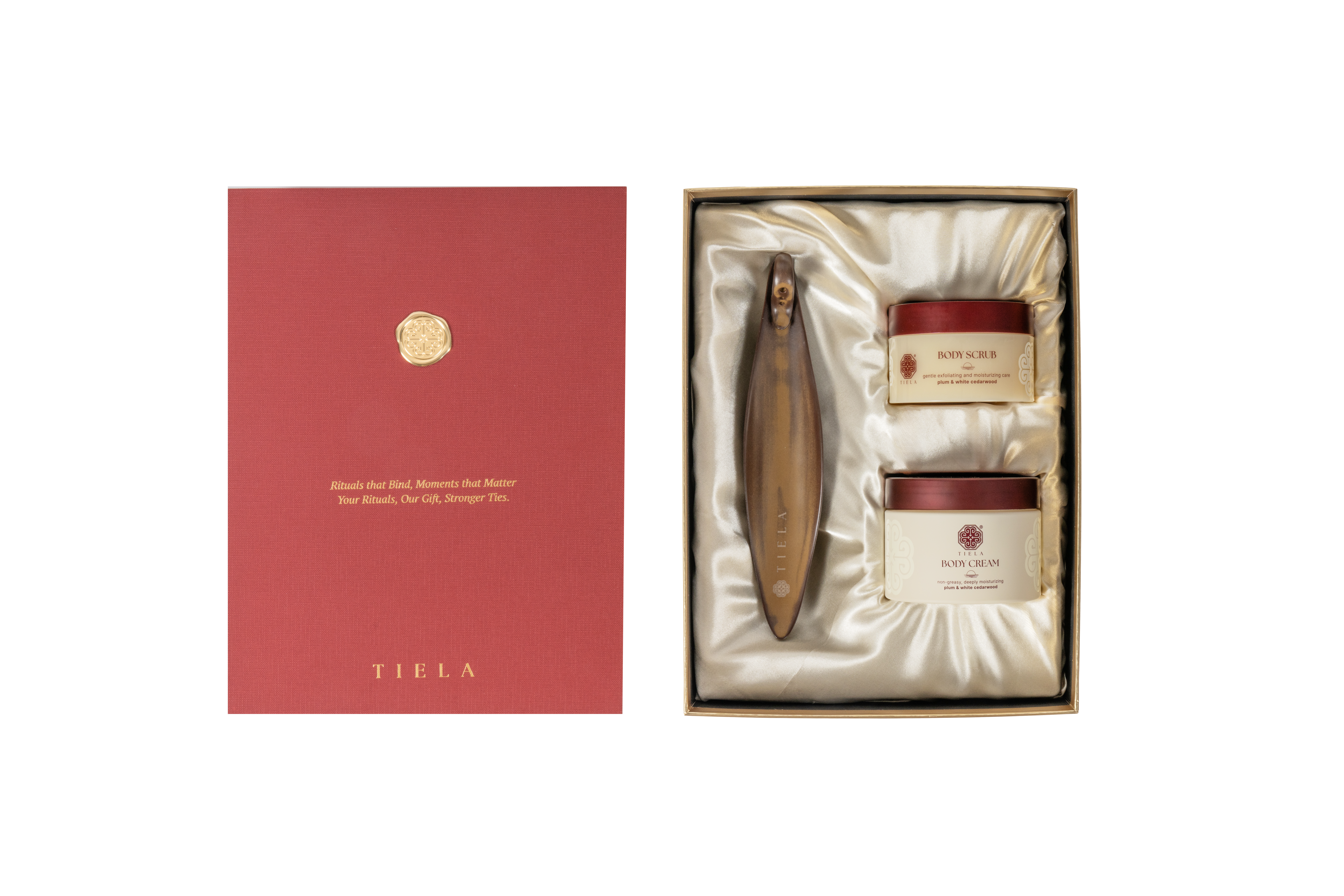 Tiela Gift Set (Body Care Set + Incense Holder)