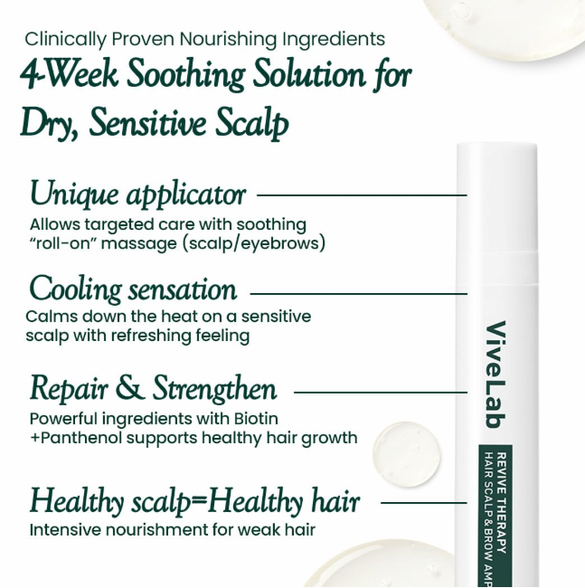 Vivelab Revive Therapy Hair Scalp &amp; Brow Ampoule