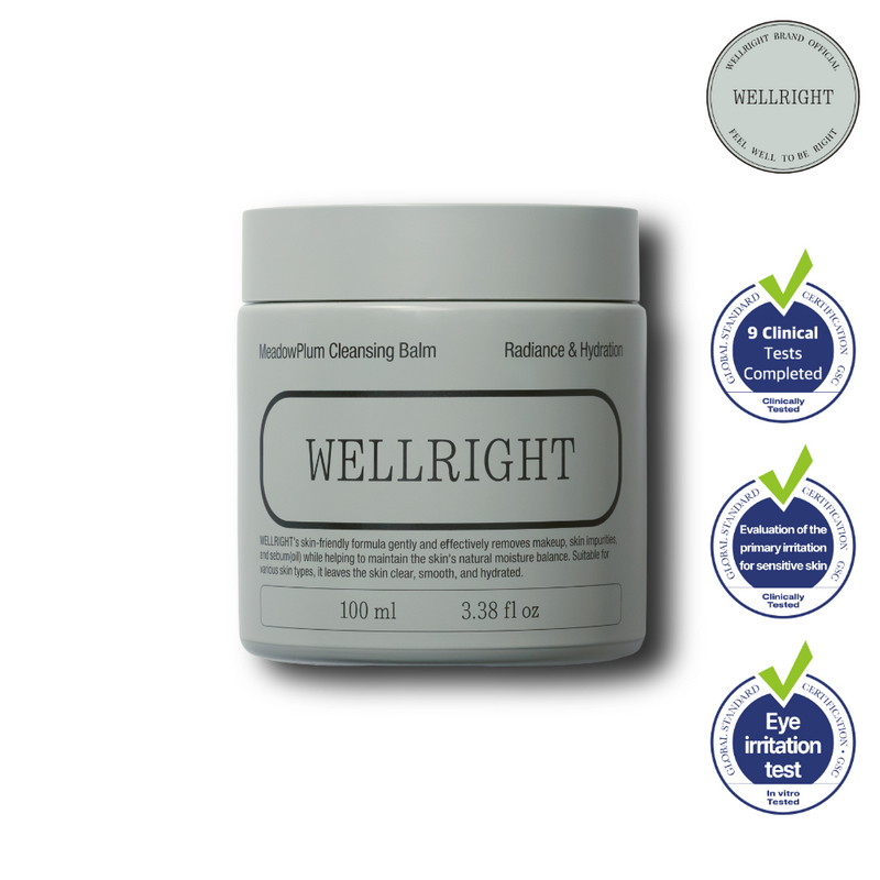 [WELLRIGHT] MeadowPlum Cleansing Balm 100ml (Skin Care, Cleansing Balm, makeup remover, Facial Care)