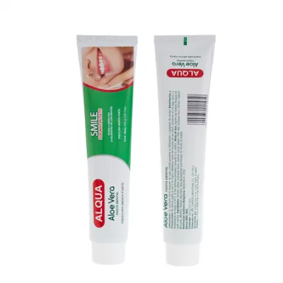 Wholesale Custom Private Label Complete Care Aloe Vera Toothpaste for Gum Disease Teeth Whitening