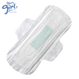 Wholesale Feminine Hygiene Product Natural Organic Bamboo Fibre Sanitary Pads Cotton Non Woven Sanitary Napkins 260 mm