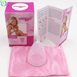 Women The Best Period Care Product Resuable Feminine Wear FDA Soft grade Silicone Lady Menstrual Cups
