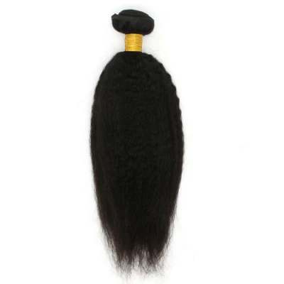 Xuchang Factory Wholesale Price Brazilian 100% Human Remy Hair Yaki Hair Hundles