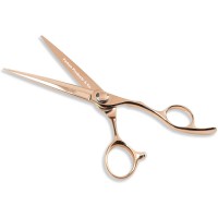 Professional barber hair scissors 5.5/6.0/6.5 9CR 62HRC Hardness cutting / Barber silver shears with Leather case