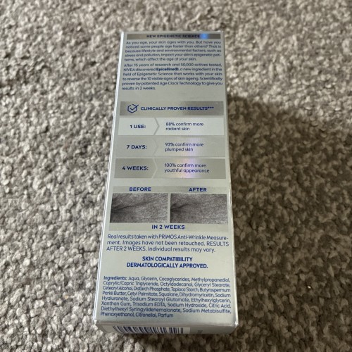 NIVEA CELLULAR Epigenetics Age Rewind Face Serum with Epicelline (30ml)