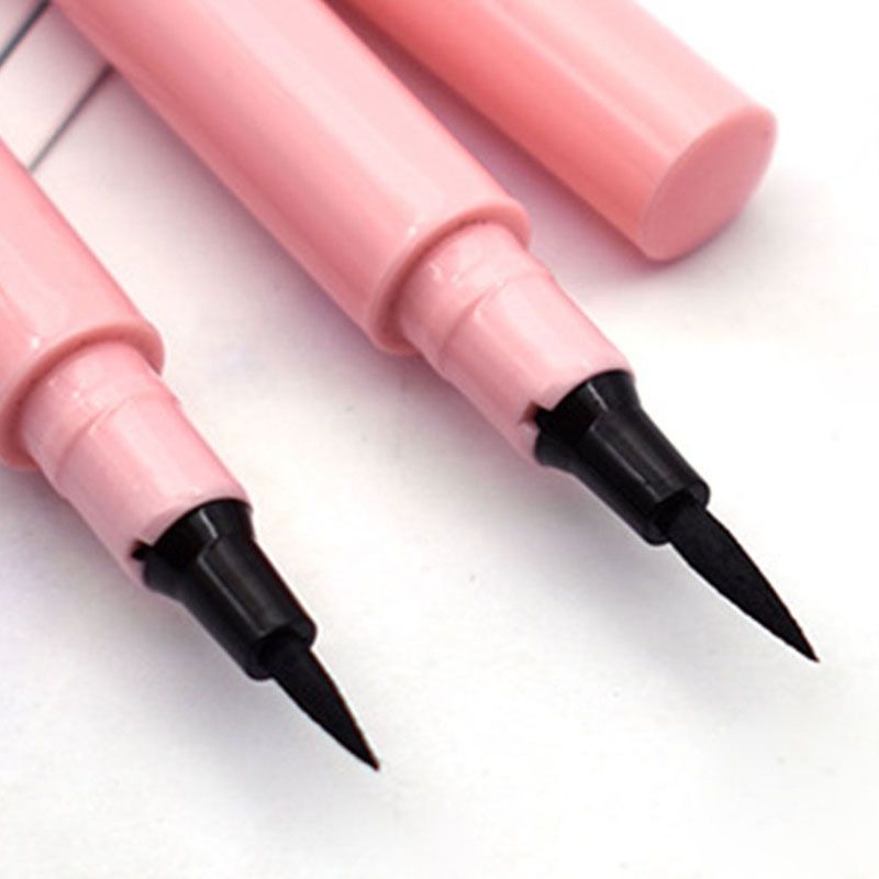 Waterproof Liquid Eyeliner Pen Quick Dry Natural Black Eyeliner Pencil Non-blooming Long Lasting Liquid Eyeliner Makeup Tools