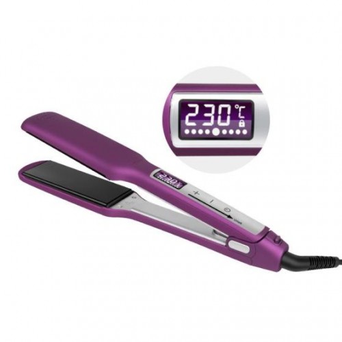 Professional Salon Flat Irons Steam Styler LCD 450F Nano Titanium Ceramic Hair Straightener