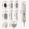 Revolutionary 8-in-1 Hair Styler: High-Speed Dryer Brush with Auto-Wrap Curlers for Effortless Beauty