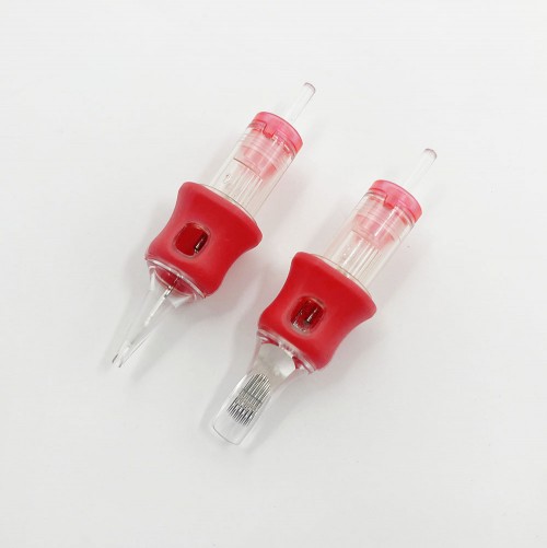 Top Quality Private Label Professional Tattoo Needles Cartridge with Silicone Finger Ledge Membrane