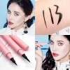 Waterproof Liquid Eyeliner Pen Quick Dry Natural Black Eyeliner Pencil Non-blooming Long Lasting Liquid Eyeliner Makeup Tools