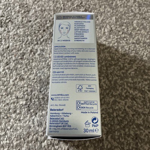 NIVEA CELLULAR Epigenetics Age Rewind Face Serum with Epicelline (30ml)