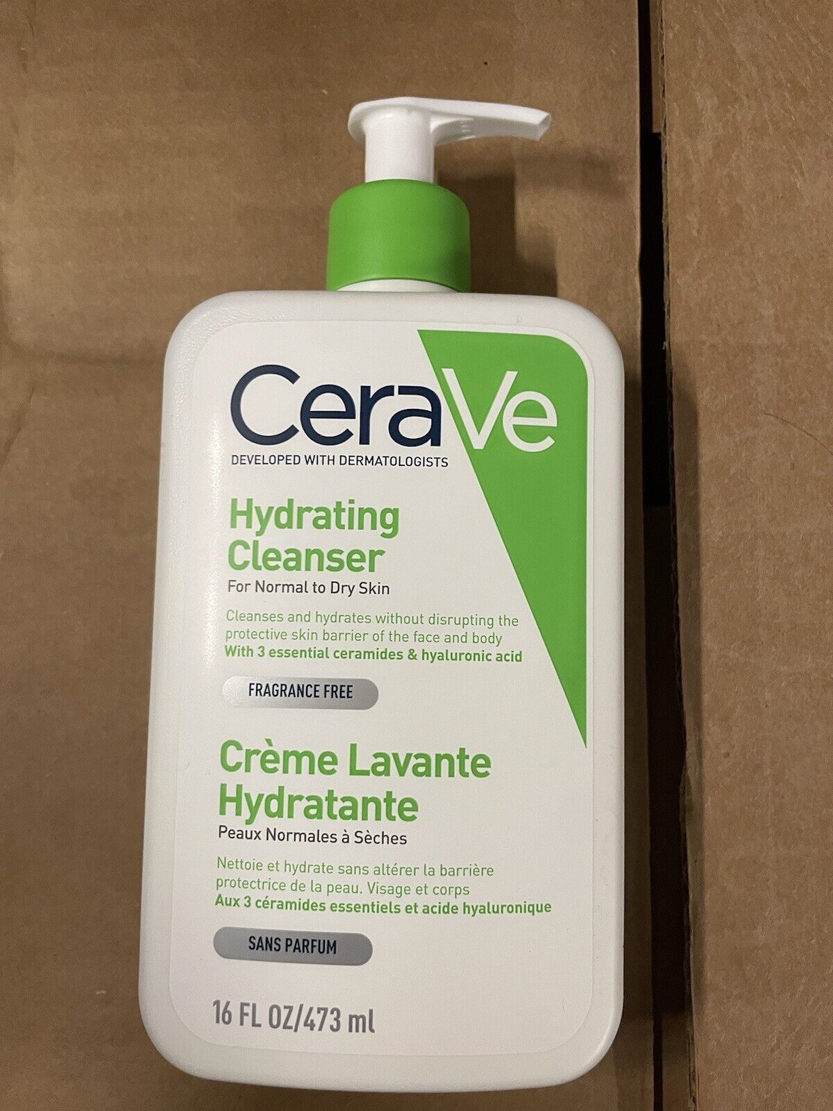 Cerave Hydrating Facial Cleanser 473ml