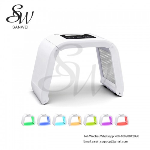 Sanwei wholesale led light therapy machine for beauty salon