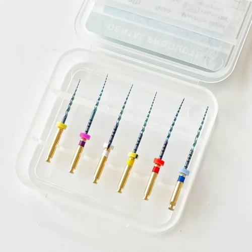 Dental Root Canal Flexible Niti Rotary Files Endodontic Rotary Files Root canal File