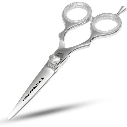 Professional Hair Salon Scissors 6.5 Inch with Sword Blade Barber Scissors Japanese 440C Hair Shears