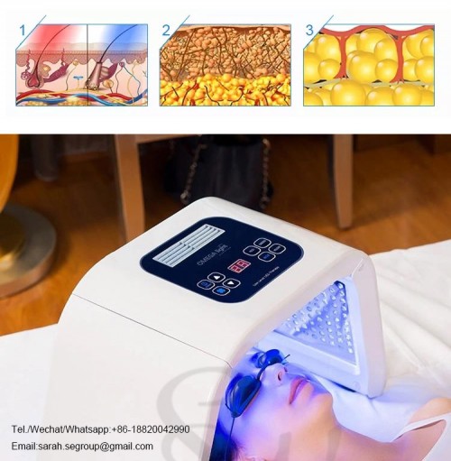 Sanwei wholesale led light therapy machine for beauty salon