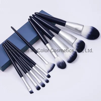10PCS Wholesale Makeup Brushes Set Professional Powder Foundation Blush Brush Makeup Cosmetic Set
