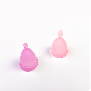 2015 Anytime Wholesale Reusable Medical Grade Silicone Lady Menstrual Cup Feminine Hygiene Product Lady Menstruation
