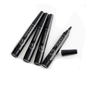 4 Fork Tip Liquid Brow Eyebrow Pen Tattoo PMU Microblading Eyebrow Pencil Microblading Pencil