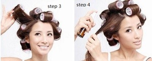 4pcs hair rollers
