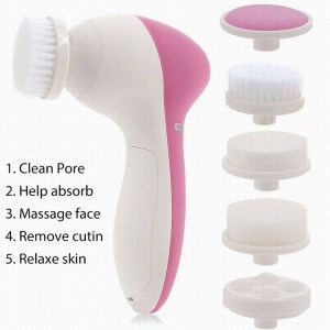 5 in 1Professional face cleansing brush facial cleansing brush face brush OEM