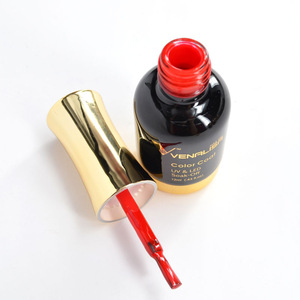 #60751a Venalisa 12ml soak off Nail Gel Polish UV led glitter Colors manicure nail art Long-lasting gold cap nail supply