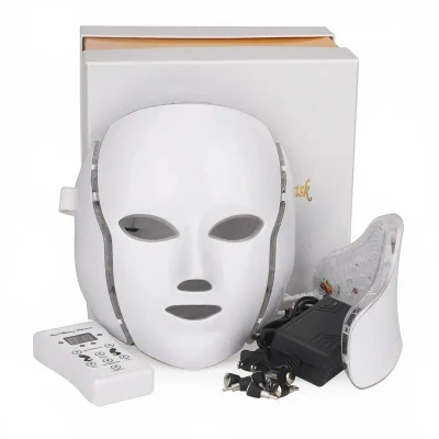 7 Colors LED Light Therapy Facial Mask Red Light