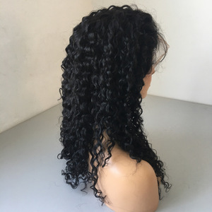 9A Glueless Full Lace Human Hair Wigs For Black Women Indian Virgin Hair Wigs Water Wave Lace Front Wigs With Baby Hair