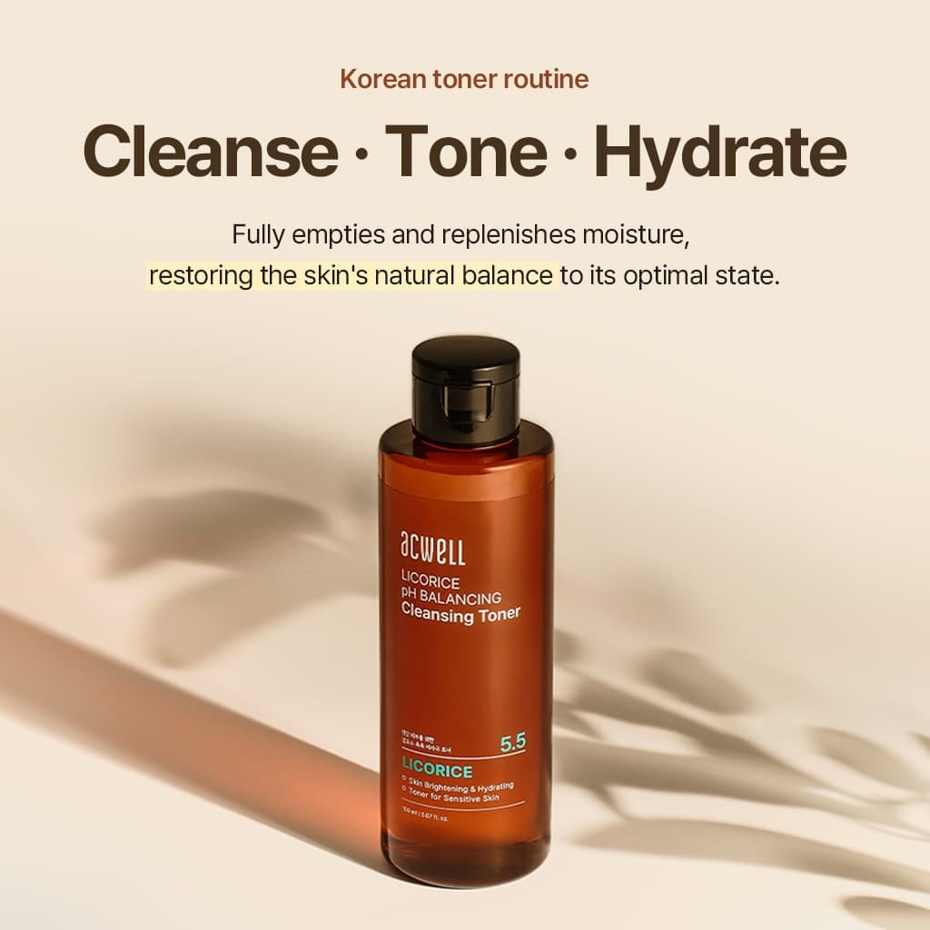 [ACWELL] Licorice pH Balancing Cleansing Toner 300ml