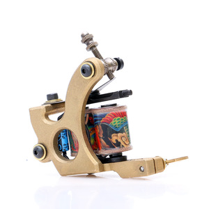 AI-Aiheogae High Quality Liner Dual 10 Wrap Coils for Tattoo Gun Supplies Copper Handmade Tattoo Machine TM427