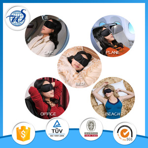 Amazon bestselling 3D sleep mask with earplugs and bag packaging