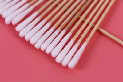 Bamboo Cotton Buds for Medical Sterilization with Customized ISO