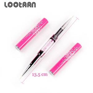 Best selling Phototherapy painted Pull line pen Professional single Nail makeup Brush Set Nail Art Tools