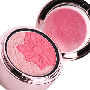 Blush palette private label makeup blush flowers natural oil control air cushion blush pink silk flowers