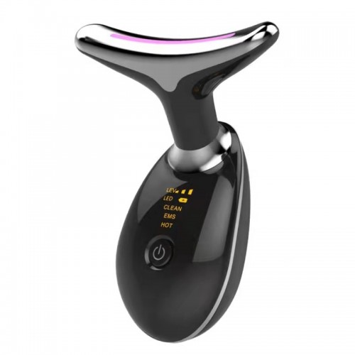 Color light lifting for removing neck wrinkles and tightening skin massage instrument