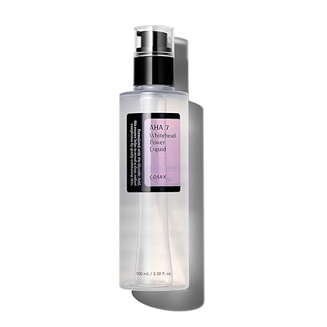 COSRX 7% Glycolic Acid Whitehead Removing Power Liquid, 3.38 fl.oz