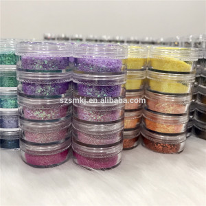 Custom logo Cosmetic Makeup Chunky Eyeshadow Stack Loose Glitter Powder