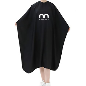 customized barber black hairdressing shampoo gown salon cape and apron