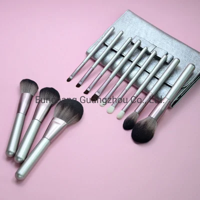 Customized Cosmetic Brush 12PCS Powder Blush Concealer Eyebrow Eye Shadow