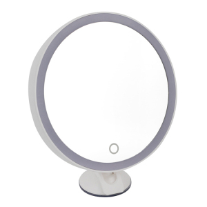 Customized light 360 degree rotation smart portable makeup led mirror
